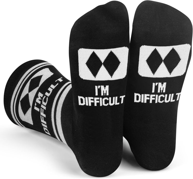 Lavley Ski Socks - Funny socks for skiers and snowboarders - Unisex novelty gift - Great for birthdays or holidays - Image 3